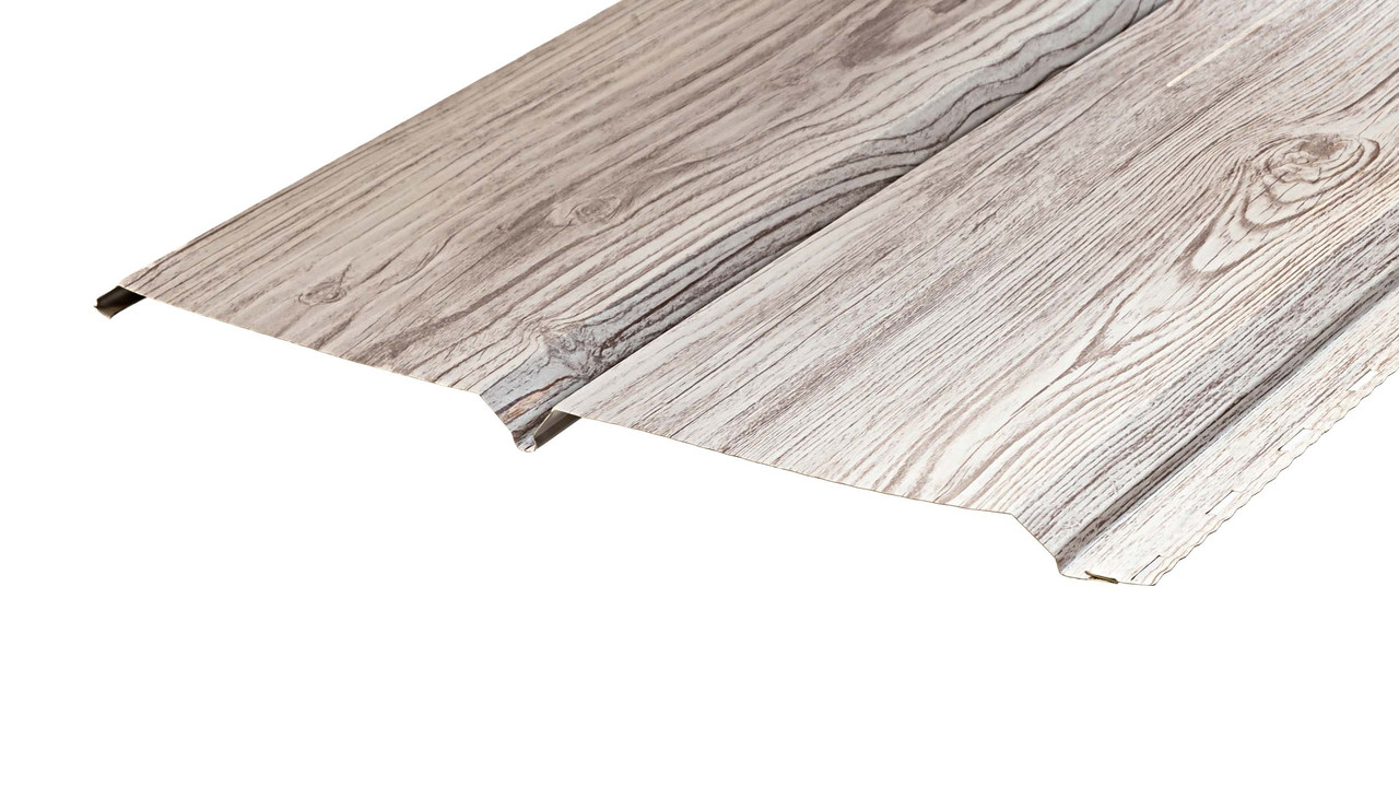 Металлосайдинг Панельная доска Белое дерево