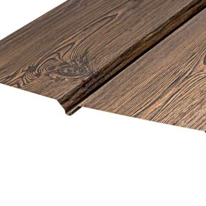 Металлосайдинг Панельная доска Венге структурный