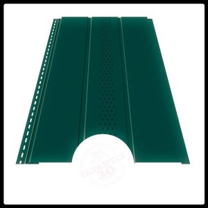 Софит металлический 0,5 мм MAT ArcelorMittal Ral 6005