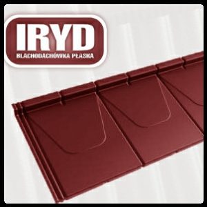 IRYD — Модульная плоская черепица (Purmat) RAL 3005