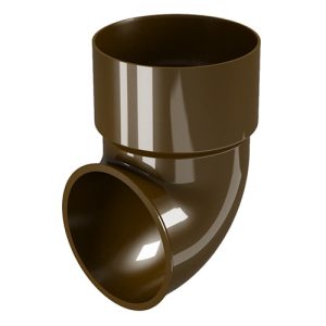 Колено трубы сливное Devorex Classic 120/80 мм