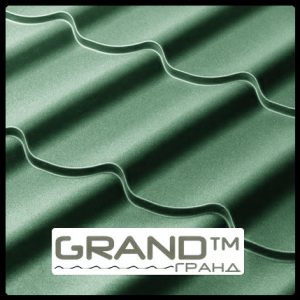 Металлочерепица RAL 6020 матовая 0,5 мм ( Шведский металл SSAB )