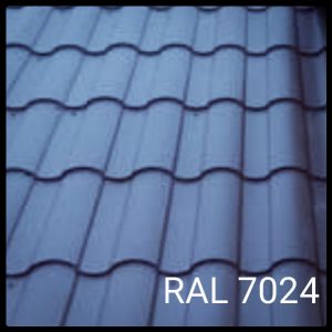 Металлочерепица Термастил Тревизо 0,45 мм глянец RAL 7024 Италия