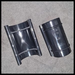 Соединитель желоба водосточного ПВХ Gamrat Ø125 (Система 125/90)