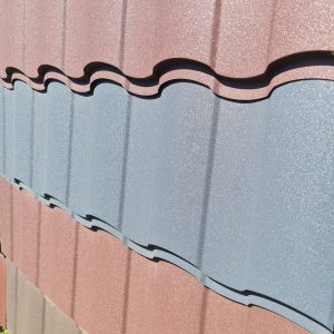 Металлочерепица Тревизо 0,45 мм Ral 7024 мат ThermaSteel Италия