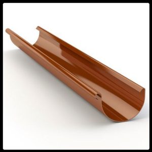 Желоб водосточный Gamrat Ø125, 3 метра (Система 125/90)