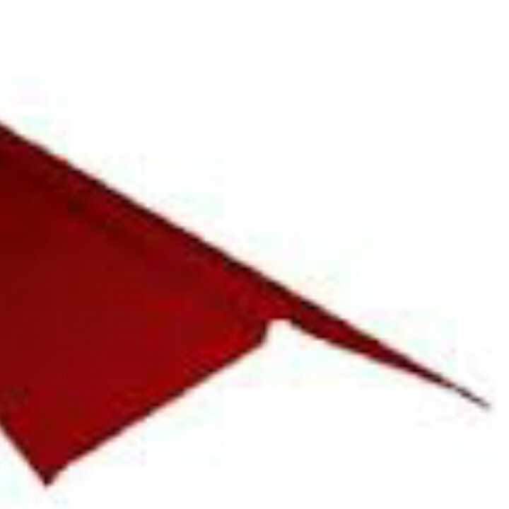 Планка конька прямая 0,5 миллиметров Руукки РЕ 25 мк.