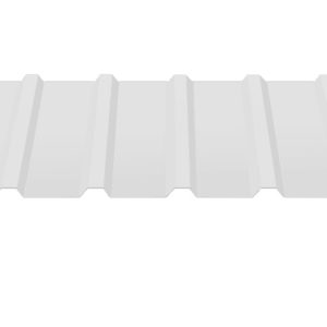 Профнастил С-18 RAL 9003 (белый) PE 0.45 кровля