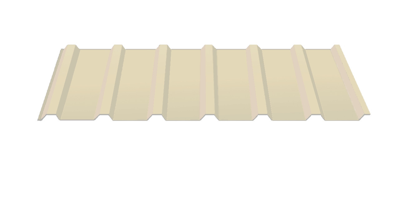 Профнастил С-18 RAL 1015 (бежевый) PE 0.45 кровля