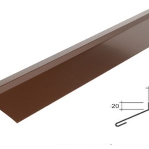 Конёк фигурный №3 Корея МАТ 0,45 мм