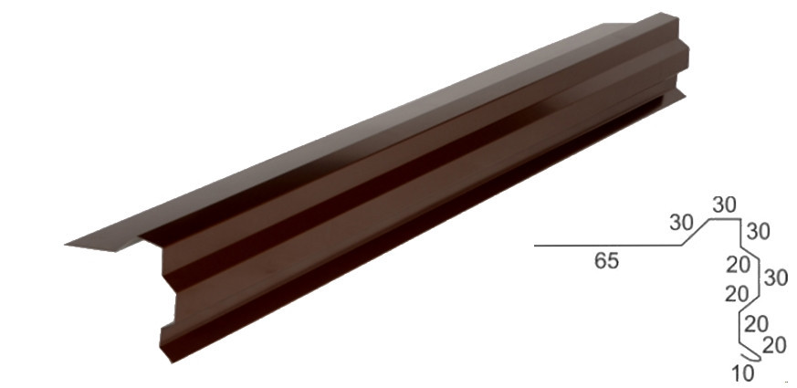 Планка торцевая №1