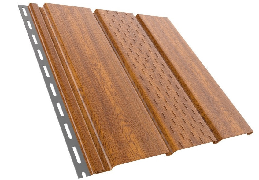 Софит Asko Золотой Дуб (панель 3,5 м * 0,305 м)