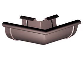 Угол желоба наружный Gamrat Ø100 (Система 100/90)