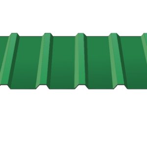 Профнастил кровельный С-18 (цвет 6005 - зеленый, глянец) металл Китай