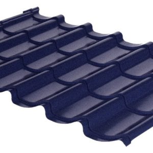 Металлочерепица RAL 7024 (темно-серая) MAT 0,45 Mini Корея