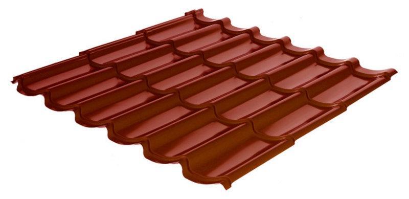 Металлочерепица RAUNI RAL 3011 (красная) PE 0,45 STANDART металл Китай