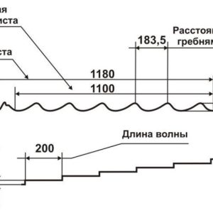 Металлочерепица Rauni Mini (цвет 3005, глянец)