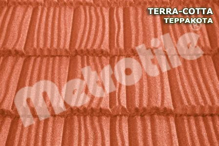 Композитная черепица Metrotile WOOD (вуд) Terra-cotta Винница