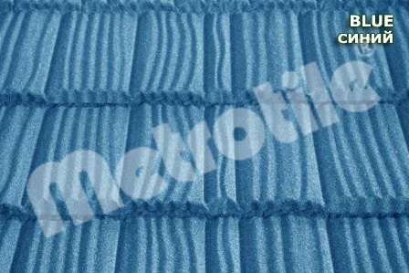 Композитная черепица Metrotile WOOD (вуд) Blue Ирпень