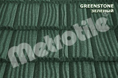 Композитная черепица Metrotile WOOD (вуд) Greenstone Васильков