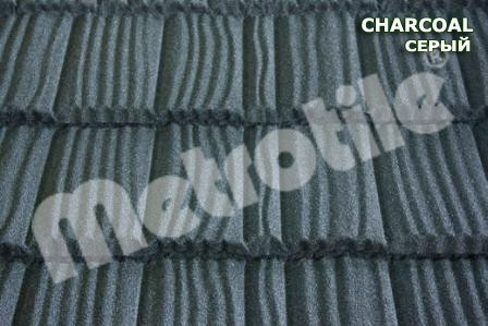 Композитная черепица Metrotile WOOD (вуд) Charcoal Мариуполь