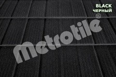 Композитная черепица Metrotile SHINGLE (шингл) Black Белая Церковь