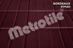 Композитная черепица Metrotile SHINGLE (шингл) Bordeaux Александрия