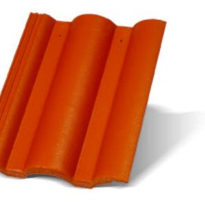 Цементно-песчаная черепица Данубиа (цвет Кирпичный)