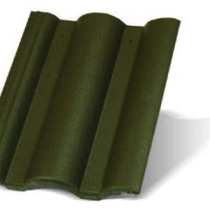 Цементно-песчаная черепица Данубиа (цвет Антрацит)