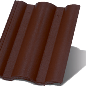 Цементно-песчаная черепица Данубиа (цвет Мерло)