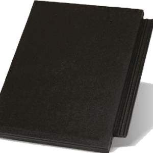 Цементно-песчаная черепица Зенит (цвет Карбон)