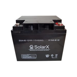 Акумуляторна батарея SolarX SXA 40-12 (12V 40Ah)