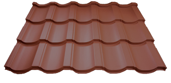 Металлочерепица Модерн 0,5 мм Thyssen Krupp , РЕМА RAL
