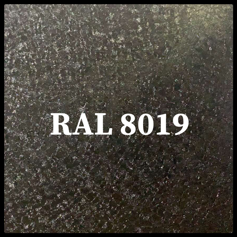 Гладкий листок 0,5 мм VOESTALPINE Mat RAL 8019 - Зображення 2