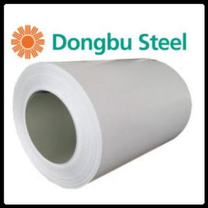 Рулонна сталь "Dongbu Steel" ( Корея) 0,45 мм — гладкий лист із полімерним покриттям RAL 9003