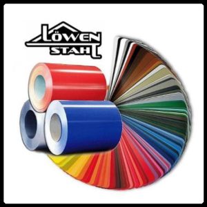 Лист гладкий 0,5 мм - RAL РЕ / ТМ "Lоwen Stahl"