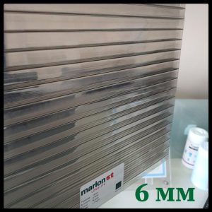 Сотовый поликарбонат Marlon Bronza 6 mm