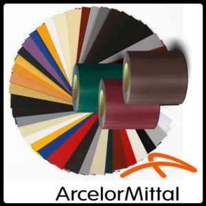 Глянцевый гладкий лист 0,7 мм | Arcelor Mittal | Ral