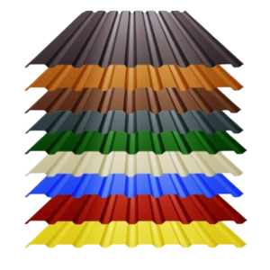 Профнастил для забора (0,45mm / 2 метра) двухстороний PEMA RAL в Южное