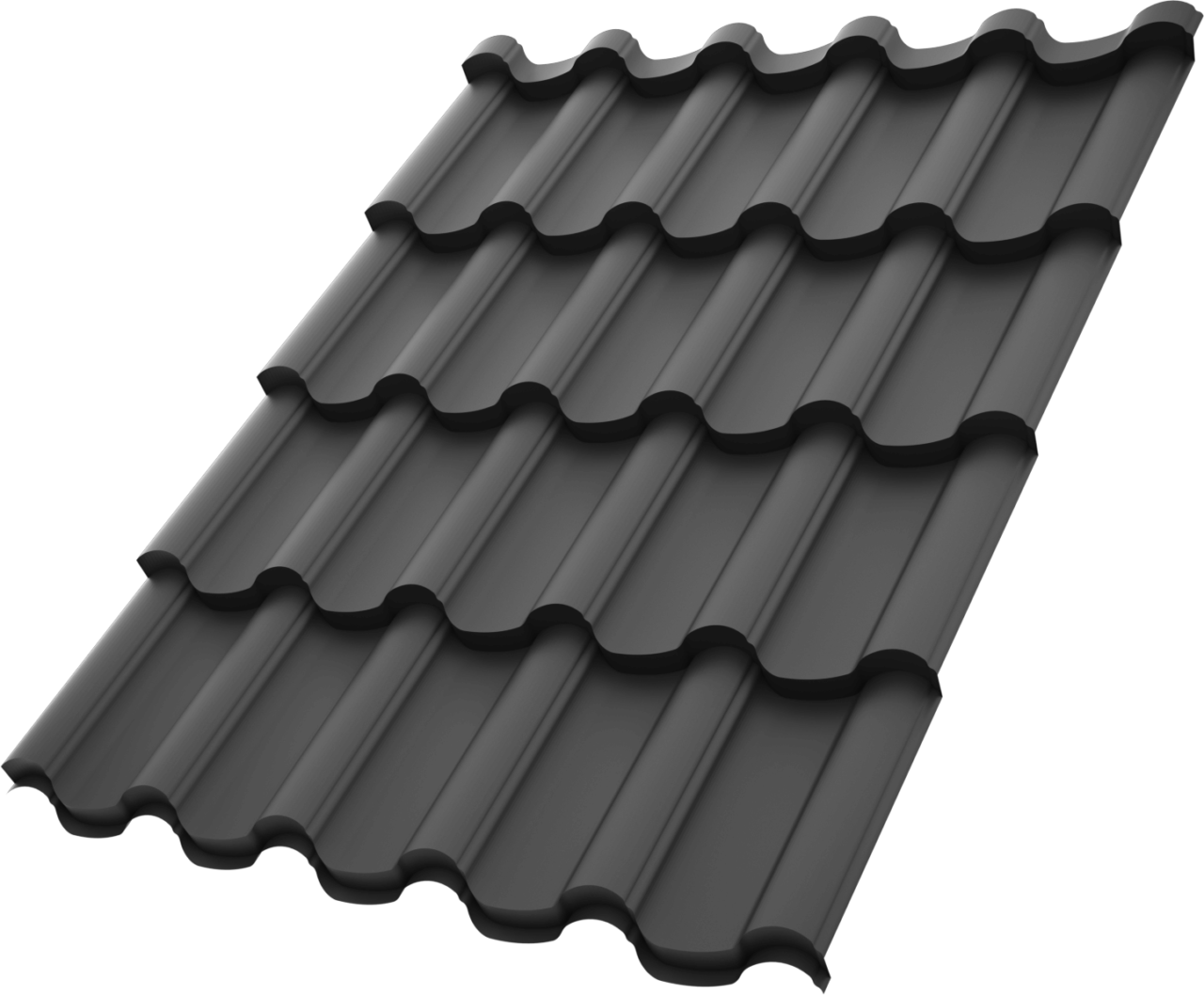 Металлочерепица Элегант 0,5 мм Dongbu Steel