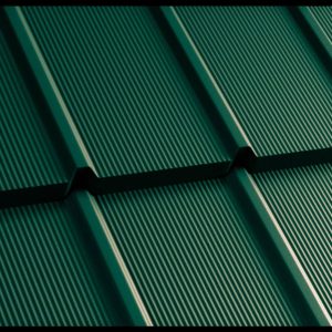 Модульная черепица — TIGRA (0.803 м.кв) РЕМА RAL 6005