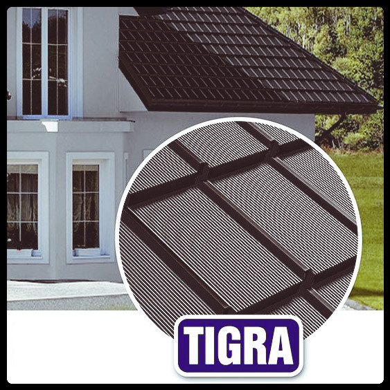 Модульная черепица — TIGRA (0.803 м.кв) Рurlak RAL