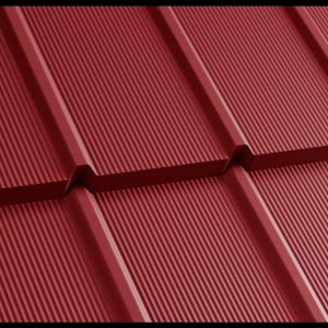 Модульная черепица — TIGRA (0.803 м.кв) РЕМА RAL 3005