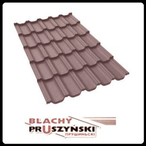 Металлочерепица LOARA Purmat - Blachy Pruszynski RAL 8017