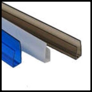 Торцевая планка для поликарбоната 10 мм