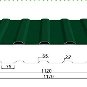 Профнастил С-15 0,4 мм Алмет RAL