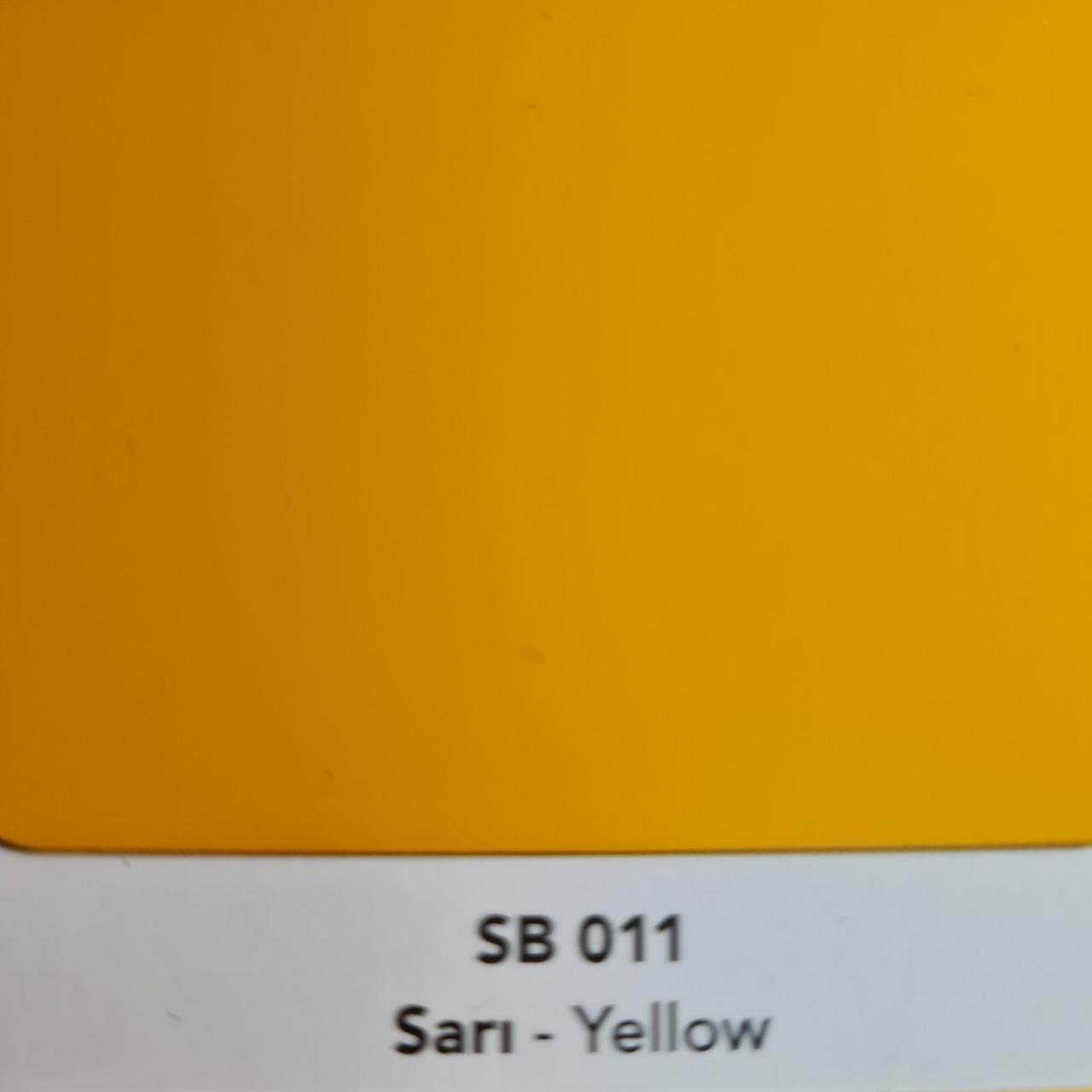 Интерьерные композитные панели ТМ - Signbond 3 мм SB-011 Желтый