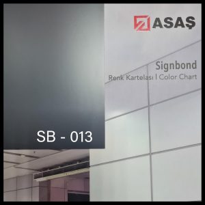 Интерьерные композитные панели ТМ - Signbond 3 мм SB-013 Графит