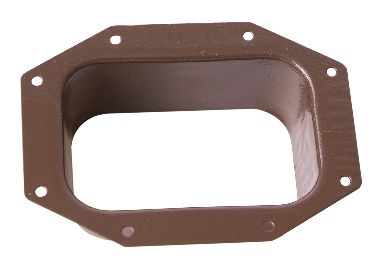 Воронка жёлоба водосточного - Novatik Quadra 150 мм