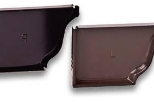 Заглушка желоба - Novatik Quadra 125 мм